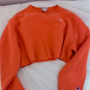 Cropped sweatshirt